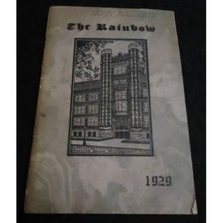 1929 Englewood High School Yearbook Chicago Illinois IL
