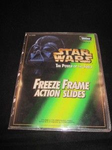 Star Wars FREEZE FRAME ACTION SLIDES 9 Hasbro 1997 #84032 Power of