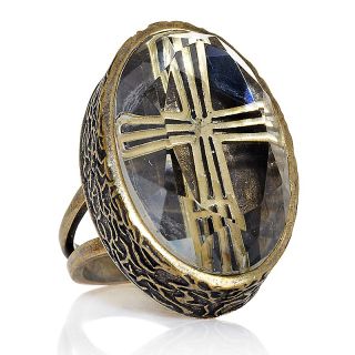 208 782 sophie and shannon s jewel box oval sunken cross ring rating