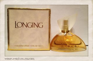 LONGING by COTY 1 7oz COLOGNE SPRAY NEW NIB Perfume Fragrance Women
