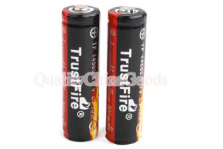 10 XAA TrustFire 14500 3 7V 900mAh Protect Battery Cell