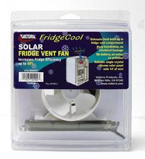 RV motorhome camper Refrigerator Solar Fridge Cool Fan