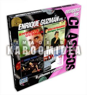 Enrique Guzman Recupera Tus Clasicos Vol 1 New 4 CD S