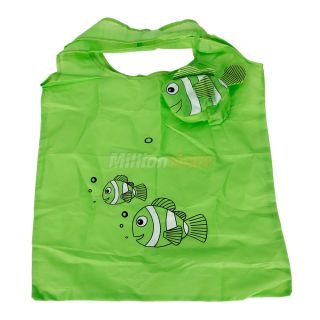 New 1pcs Fish Style Environmental Protection Foldable Shopping Bag