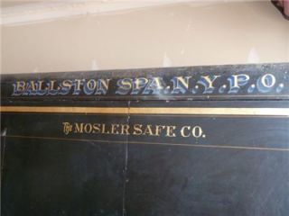  Safe Balston Spa NY Post Office USA Pony Express 6 Tall 2 Door