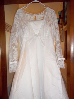 Ferrera Couture Claire Wedding Dress Gown Size UK 22 US 20