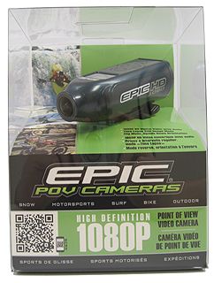  Cam Epic HD1080 w 3 Mounts Kit Batteries Sports Video Camera