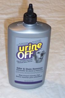  Off Dog Puppy Carpet Fabric Odor Stain Remover New 16 oz Injector Cap