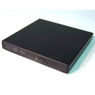 USB External Slim Enclosure Laptop CD DVD Burner Drive