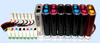 Non OEM UV Dye Ink CISS CIS System for Epson R1800 R800