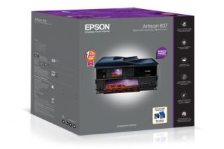 Epson Artisan 837 Wireless All in One Color Printer 010343882393