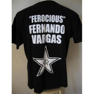  ROCKSTAR Energy Ferocious Fernando Vargas Boxing Fan T Shirt XL