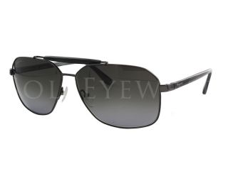New Salvatore Ferragamo SF 107s 033 Shiny Dark Gunmetal Sunglasses