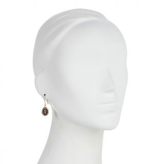 technibond oval gemstone drop earrings d 00010101000000~223731_alt3