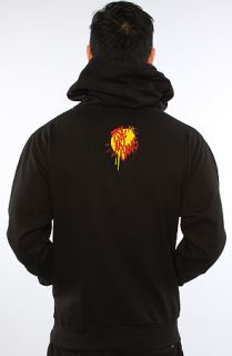 7th Letter The Spray Icon Hoody in Black