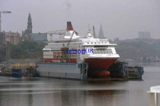  Slide MS Athena Viking Line Ferries Finnish Car Passenger Ferry