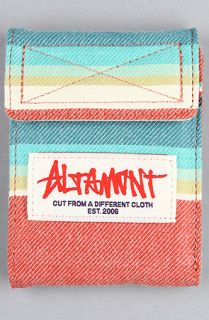 Altamont The Chavez BiFold Velcro Wallet in Stripes