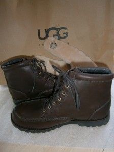 UGG FALLBROOK Boots/Shoes Broth Brown Leather US 12 / UK 11