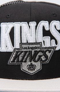 Mitchell & Ness The Los Angeles Kings Vintge Laser Stitch Snapback Hat