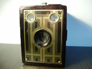 BLACK Kodak Brownie Junior Film Box Camera Jr Six 20 Six20 620 6