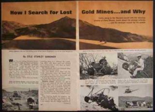 How I Search for Lost Gold Mines Erle Stanley Gardner