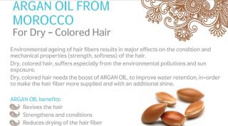 Intensive Oil Enriched w Aragan from Morocco for Dry Colored Hair New
