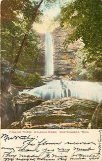 Tennessee TN Chattanooga Falling Water Waldens Ridge