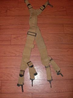 WWII US Military Combat Suspenders Made in Britain