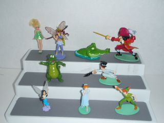 Disney Peter Pan Captain Hook Jane Crocodile Fairy Wendys Brother 9