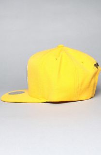 Mitchell & Ness The Pittsburgh Steelers Logo Snapback Hat in Yellow
