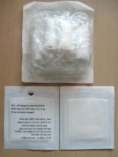   Bandage 5cm 2 7m 2 Sterile Gauze Pad First Aid Emergency 100 Cotton