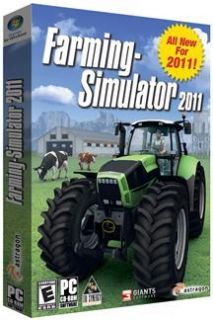 FARMING SIMULATOR 2011 PC FARM SIMULATION GAME BRAND NEW FACTORY