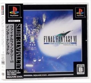 ps final fantasy vii 7 international japanese ff condition brand new