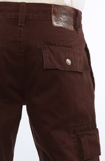 LRG The Vintage Field Cargo Pants in Dark Brown