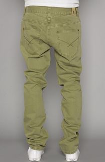 Insight The Buzzcock Slim Fit Twill Pants in Swamp