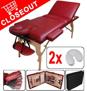 Portable PU 2 5 Flame Retardant Massage Table Tilt Bed Facial Salon