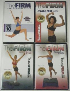 THE FIRM WORKOUT VIDEOS ~ DVD   Dragonfly Productions, 2004/2005.