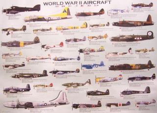 Jigsaw Puzzle Eurographics World War II Aircraft 1000 PC New Made in