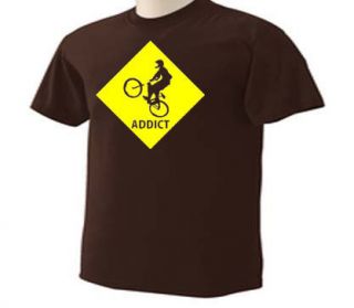  BMX Addict Bike Racing T Shirt