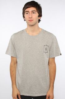 Insight The Deathswitch Tee in Pale Gray Marle
