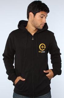 LRG Core Collection The Core Collection Two Zip Up Hoody in Black