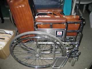 Everest and Jennings Traveler Wheelchair 20X17