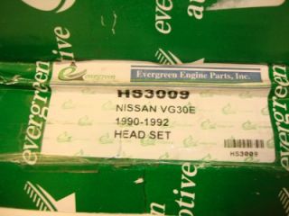 Evergreen Cylinder Head Gasket Kit HS3009 Nissan VG30E