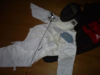 Fencing Equipment Youth uniform mask Foil glove socks and bag