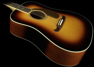 Fender Kingman V USA Select Acoustic Electric Guitar Sunburst