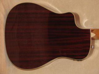Fender Malibu SCE Solid Top Cutaway Acoustic / Electric Guitar