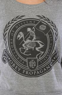 Obey The Horseman Graphic Knit Concrete