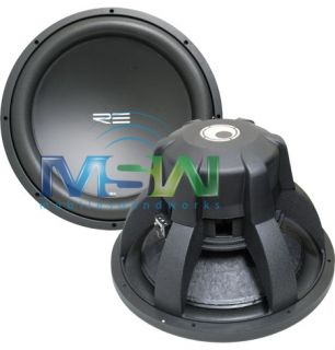 New re Audio SXX15 D4 15 Dual 4 Ohm Car Stereo Sub Woofer Subwoofer