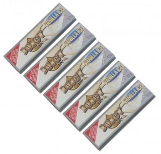  Fine Vanilla Ice Flavored Herbal Rolling Papers Lot of 5PKS