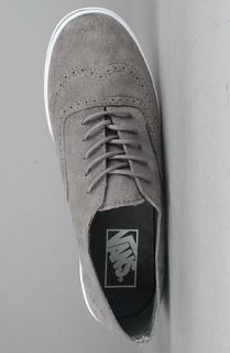 Vans Footwear The Authentic Lo Pro Oxford Sneaker in Gargoyle Gray